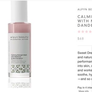 Alpyn Beauty CALMING MIDNIGHT MASK WITH MELATONIN